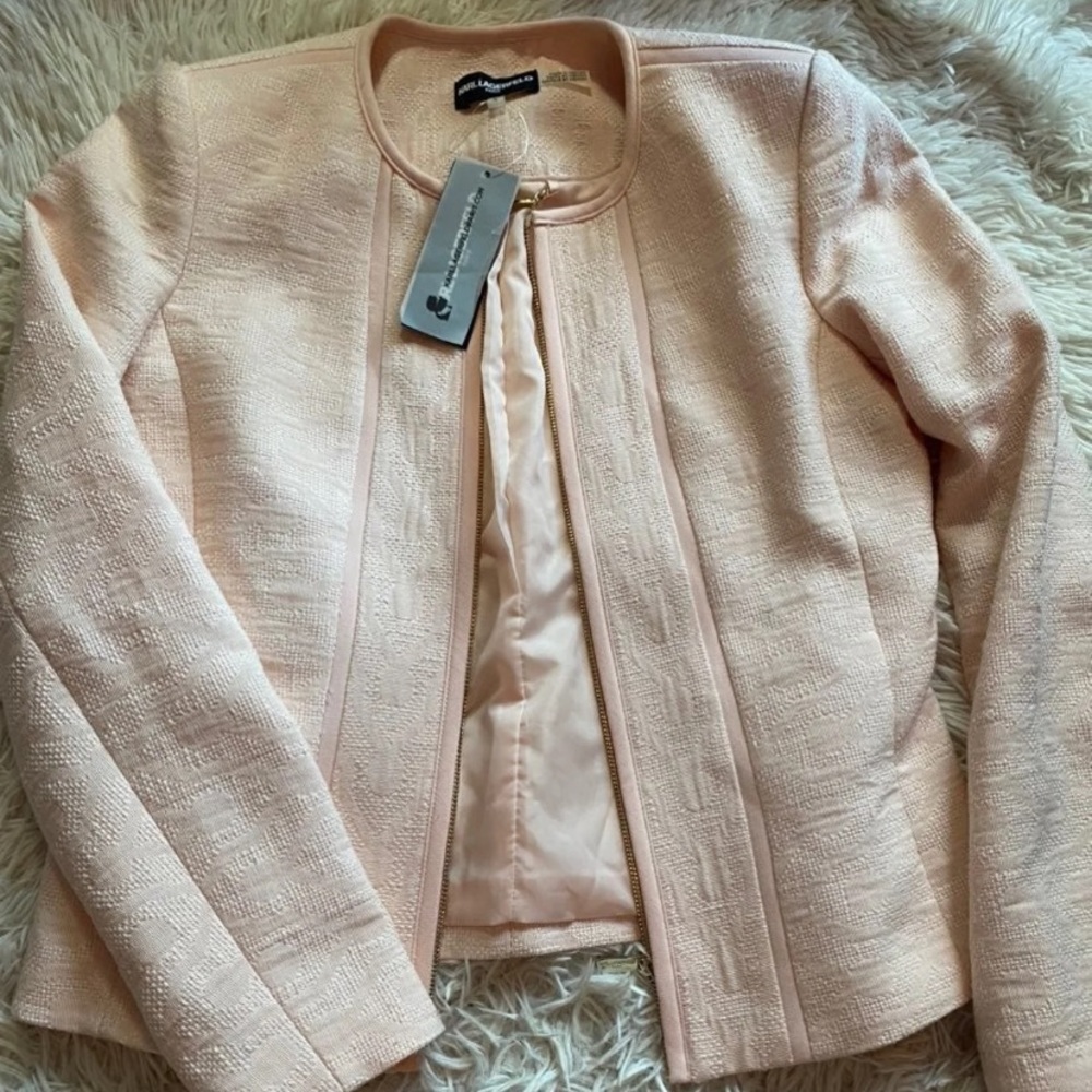 Karl Lagerfeld Pink Blazer